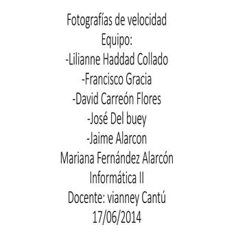 Fotografías de velocidad   copia