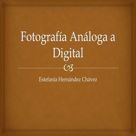 Fotografia analogo digital