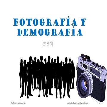 Fotografía y demografía 2ºESO