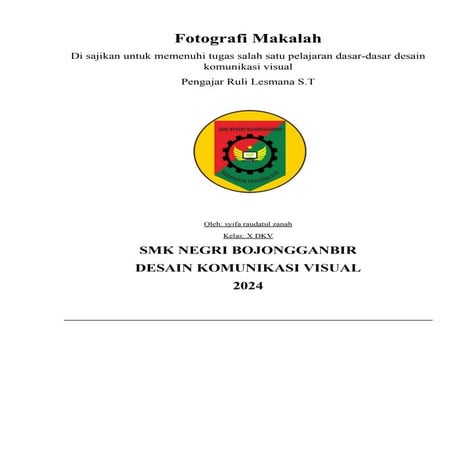 Fotografi Makalah- syifa raudatul zanah.pdf