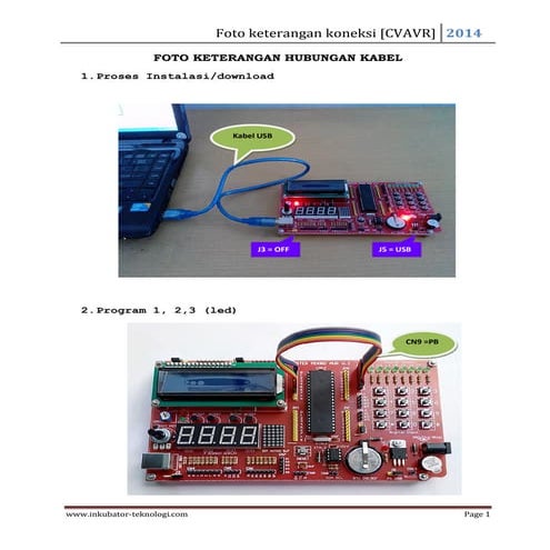 Basic avr-microcontroller-tutorial v3 | PDF