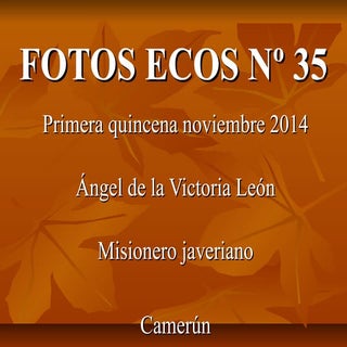 Fotos Ecos de la Sabana nº 35