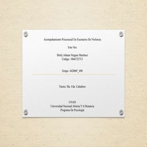 Foto Voz - shirly johana