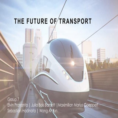 Future of Transportation - an Introduction