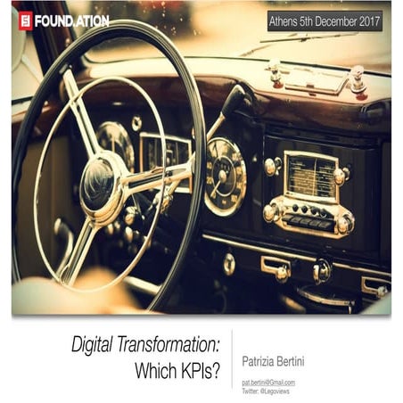Digital Transformation: Which KPIs?