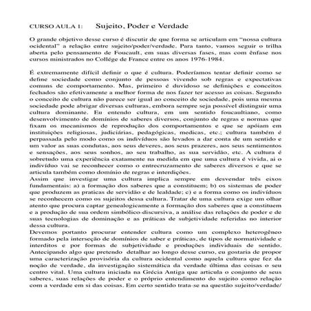O saber e o poder a contribuição de Michel Foucault.pdf