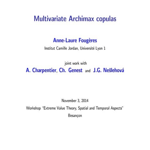 Fougeres Besancon Archimax