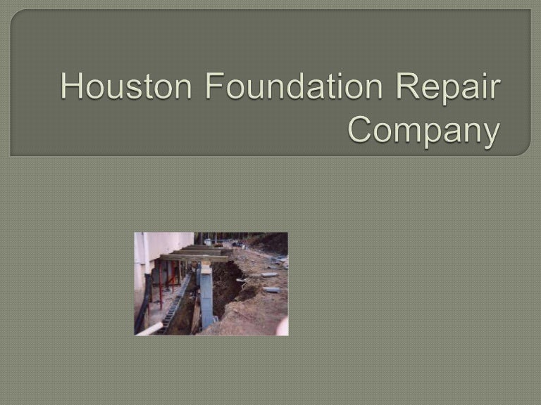 Free Foundation Repair Estimate