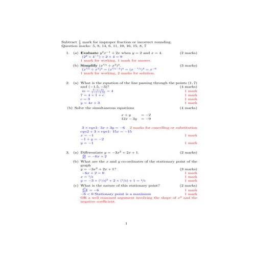 Foundation c2 exam may 2013 sols