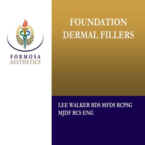 Foundation course in dermal fillers hf