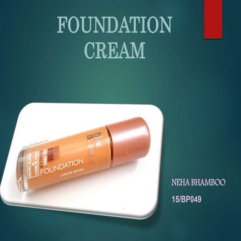 Foundation cream neha 