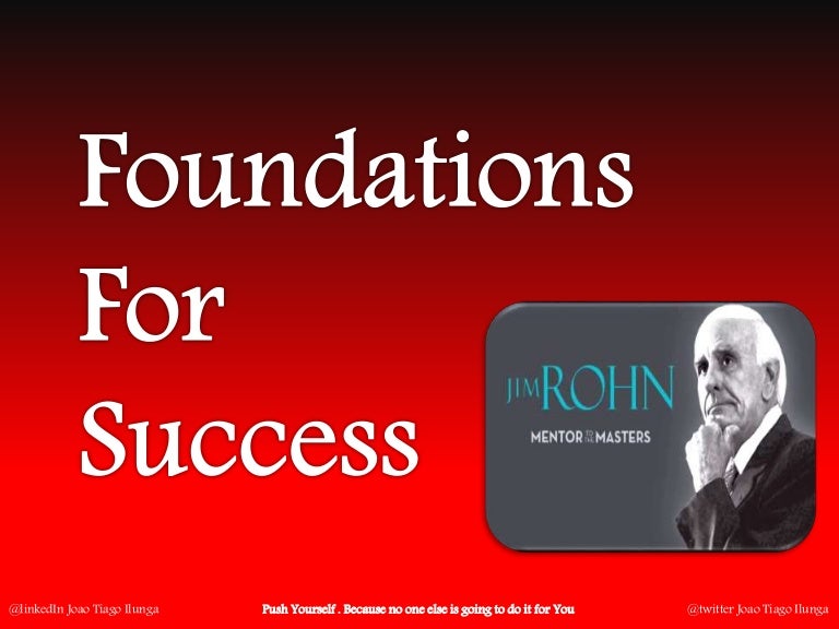 Foundations for success