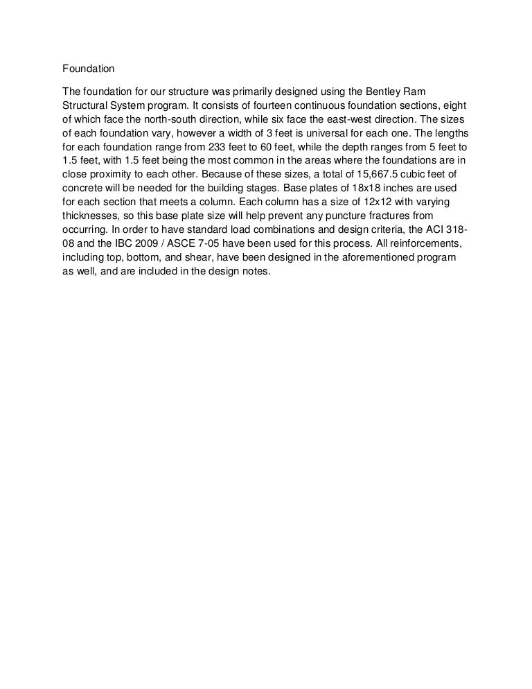 Foundation narrative