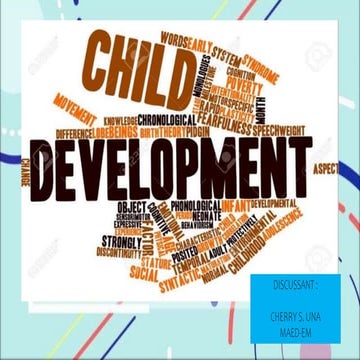 Children's health and wellbeing | PPTX
