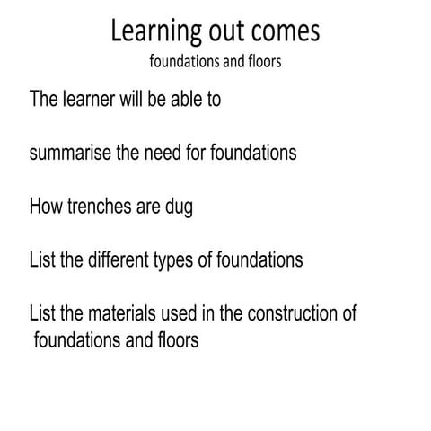 Solid Ground Floors | PPT