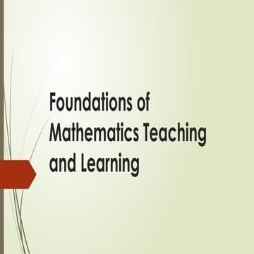 Research mathematics education new | PPTX
