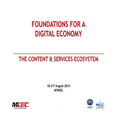 Foundations for a Digital Economy by Tan Tze Meng