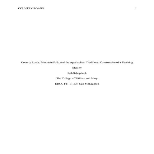 Foundations of education.research paper i