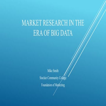  Marketing Big Data Slideshow