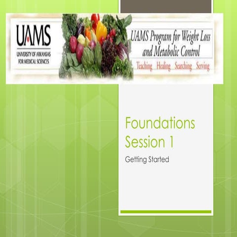 Foundations session 1