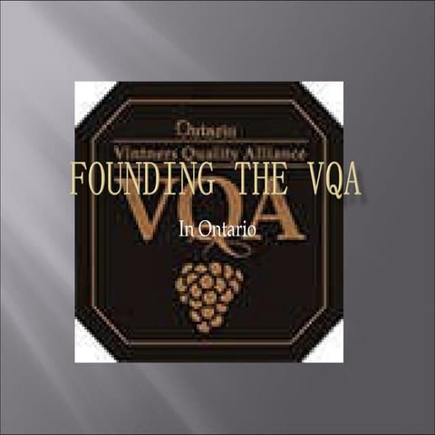 Founding The Vqa