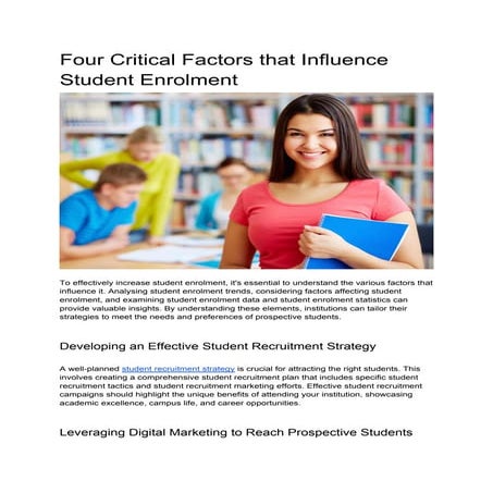 Strategies for Educational Marketing to Increase Audience in the ...