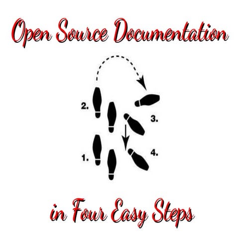 Open Source Documentation in Four Easy Steps (and one slightly more difficult one)