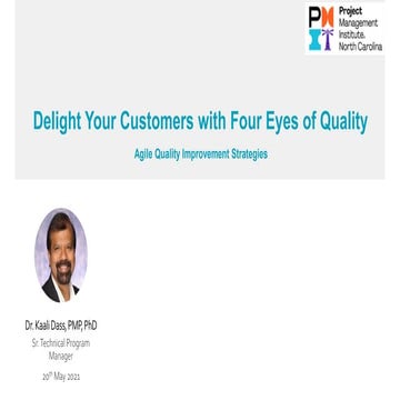 Delight Your Customers with Four Eyes of Quality: Agile Quality Improvement S...
