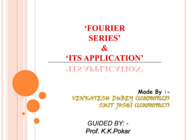 Fourier series