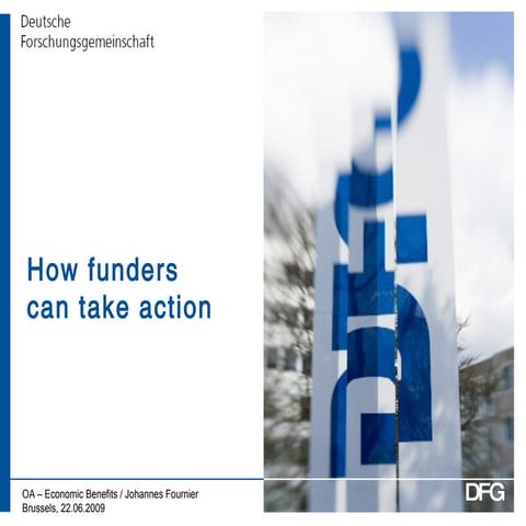 How funders can take action