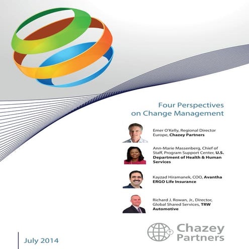 Four Perspectives on Change Management