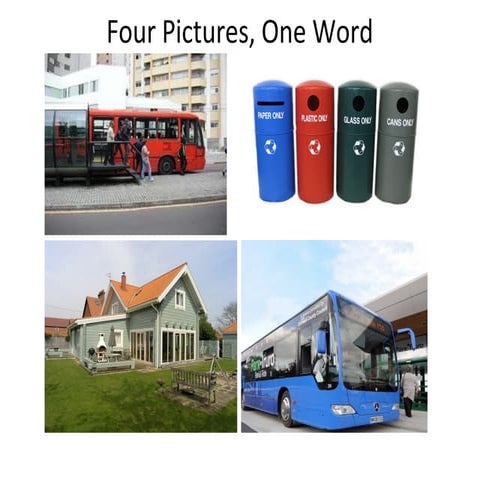 Four pics one word