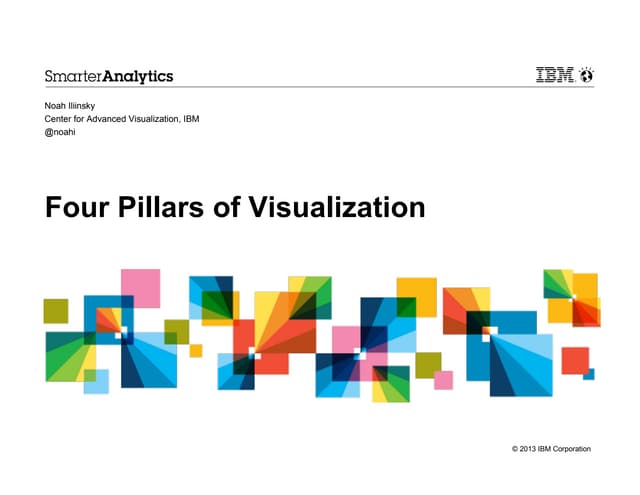 Four pillars of visualization - by ...