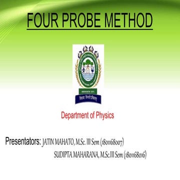 Four probe Method.pptx