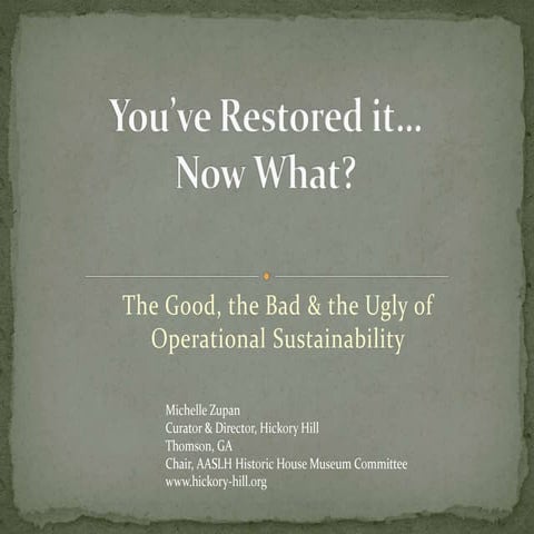 Four seasons of the museum summer