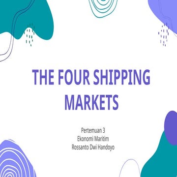 four shipping market ekonomi marit .pptx