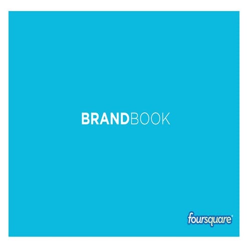 Foursquare brandbook