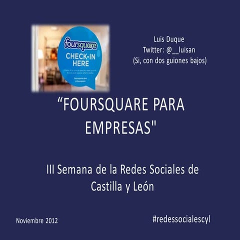 Foursquare para empresas 