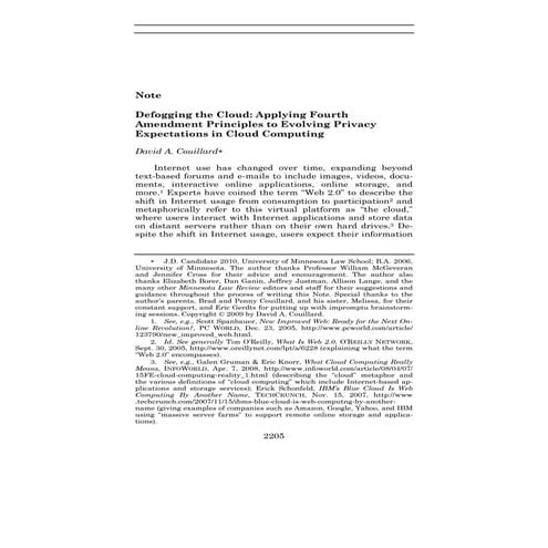 Fourth amendment cloud darren chaker