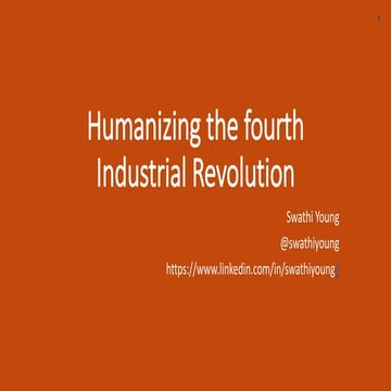 What are the opportunities and Challenges of the fourth Industrial revolution ?