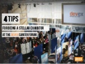 Four Tips for Being a Stellar Exhib...