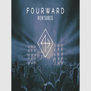 Fourward Ventures $50M Fund 1 LP Deck