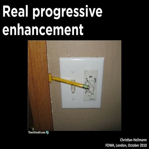 Fowa2010 progressive-enhancement