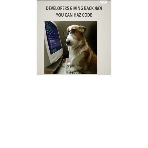 Developers Giving Back