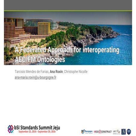 Federated Approach for Interoperating AEC/FM Ontologies
