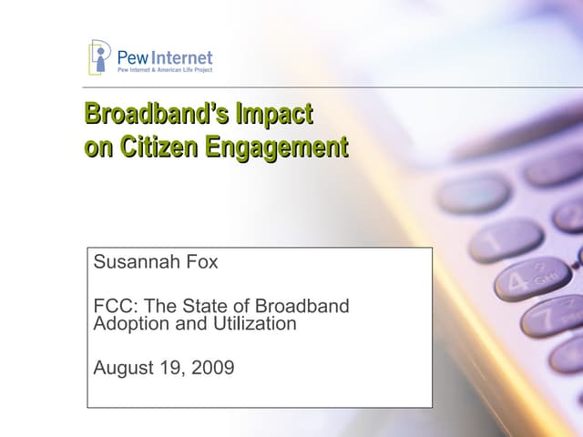 Fox FCC Broadband Aug09