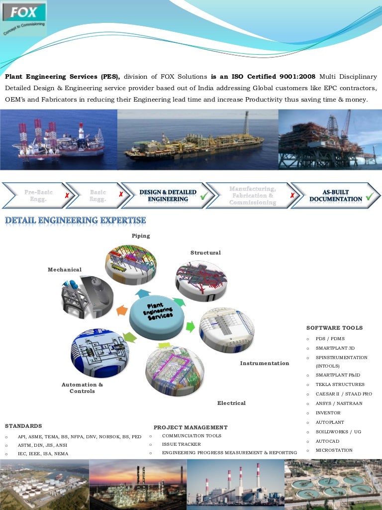 Fox Plant Engineering Services Pes Brochure