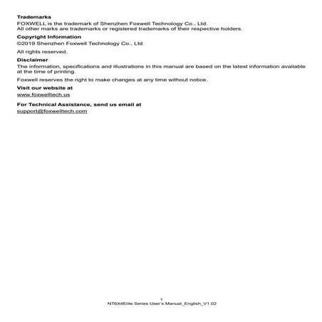Foxwell NT644E User’s Manual