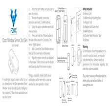 Recessed door and window sensor aeon labs manual | PDF