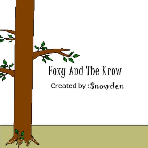 Foxy and the Krow - COMIC STRIP - Created in MY PAINT
